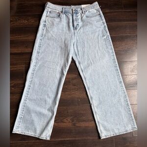American Eagle AE '90s Wide Leg Jean size 16 nwt with Comfort Stretch Waistband